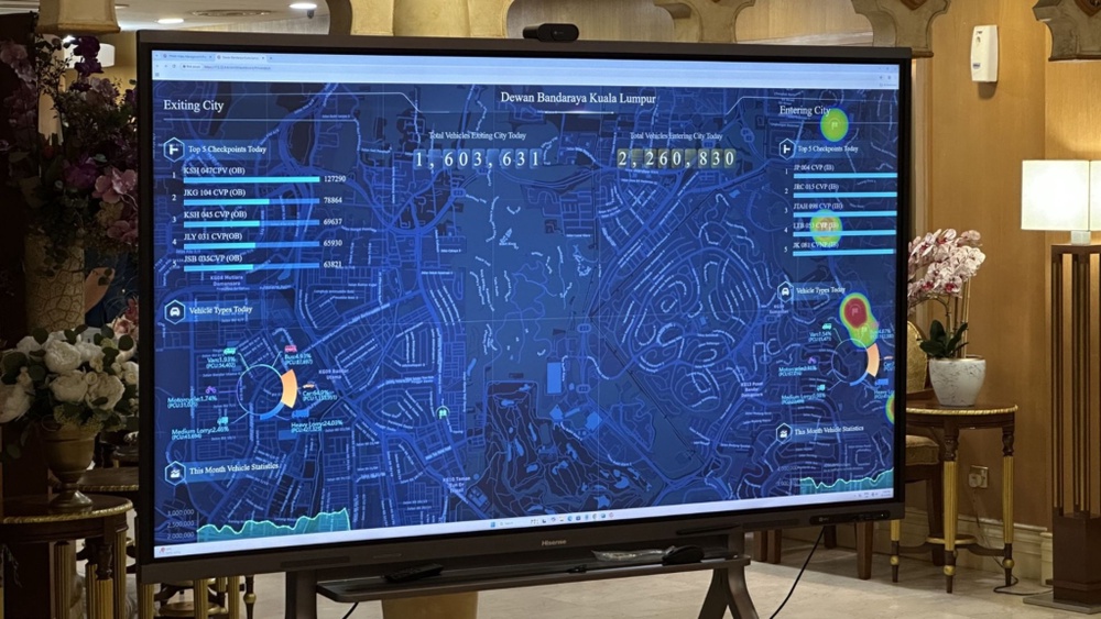 Image from: 部署1万台闭路电视 吉隆坡破案率可提升50%