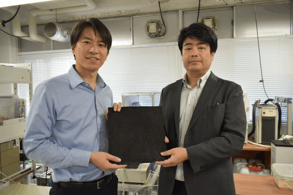 Image from: 日本成功研发超轻材料 放樱花瓣上也压不坏
