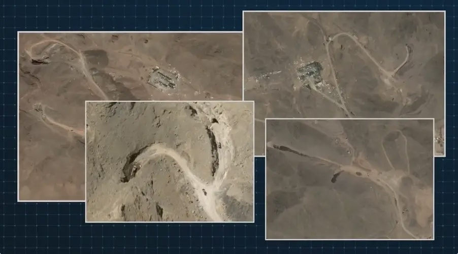 Image from: CNN:伊朗迅速修复地底导弹基地