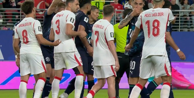 Image from: 【2026世界杯】64秒闪击造最快进球  十人巴拉圭1比0闷死土耳其