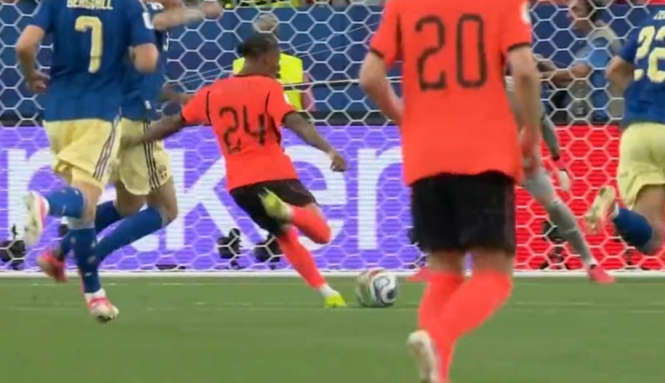 Image from: 【2026世界杯】布罗比加克波双响 荷兰5比1瑞典升F组榜首
