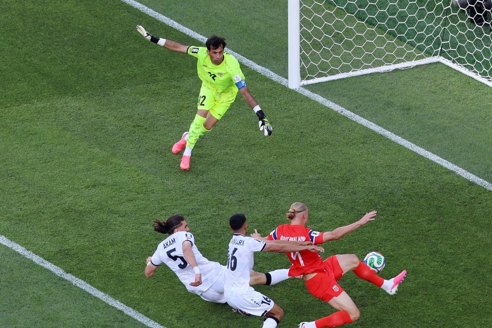 Image from: 【2026世界杯】哈兰德双响  挪威4比1伊拉克