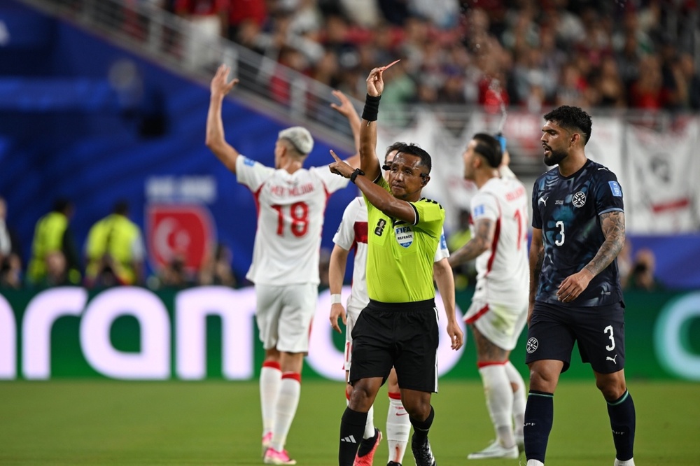 Image from: 【2026世界杯】64秒闪击造最快进球  十人巴拉圭1比0闷死土耳其