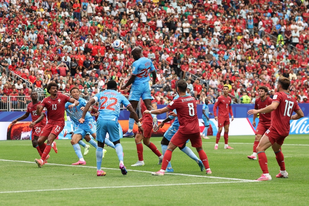 Image from: 【2026世界杯】民主刚果1比1顽强逼平葡萄牙   夺历史性一分