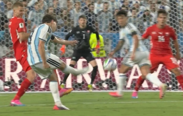 Image from: 【2026世界杯】加时赛绝杀10人瑞士  阿根廷4强碰英格兰