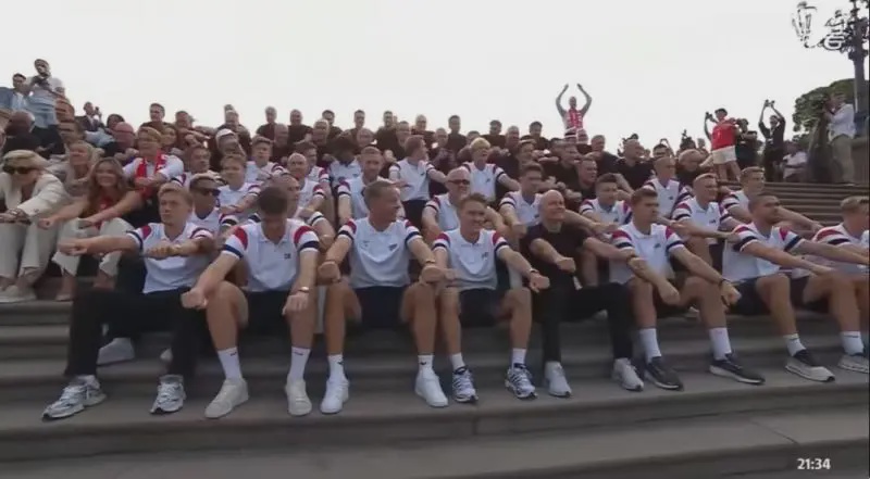 Image from: 【2026世界杯】10万人欢迎挪威队归国 王室最高规格接见
