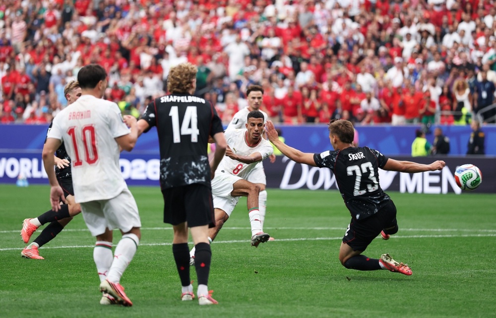 Image from: 【2026世界杯】乌纳希双响 摩洛哥轰加拿大3蛋进8强