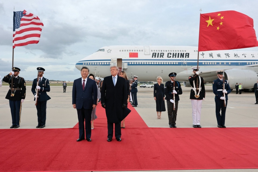 Image from: 习近平抵美书面讲话：中美应成为伙伴而非对手
