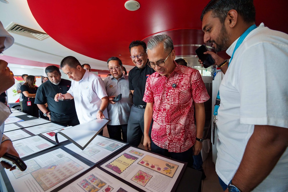 Pos Malaysia representatives at the World Post Day 2026 celebration