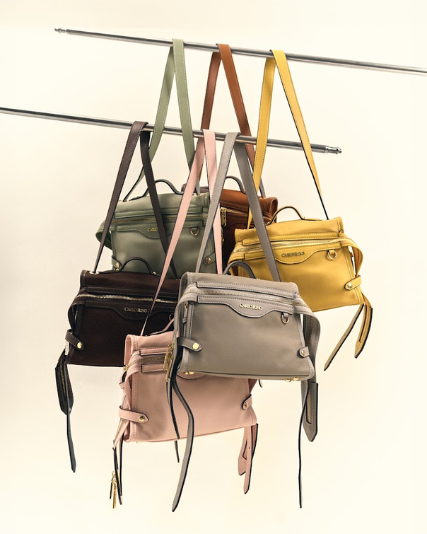 Carlo Rino Trunkette handbag design and colour options for women in Malaysia