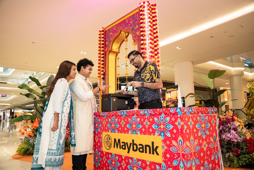 Maybank booth on Level 2 at Pavilion Bukit Jalil