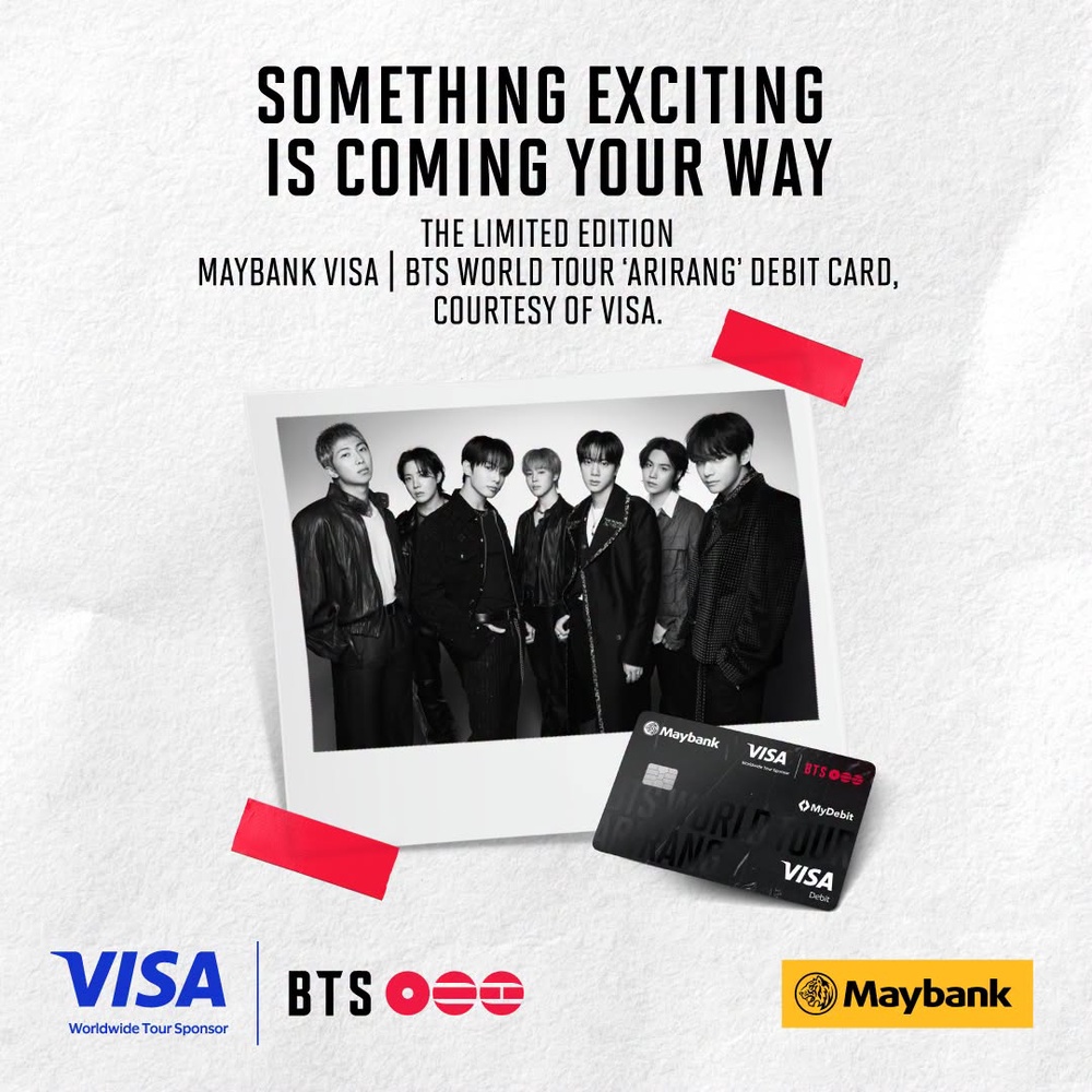 Image from: Maybank将推出和BTS联名的扣账卡!