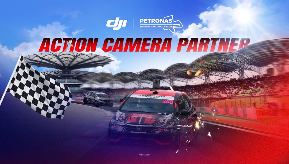 Image from: Capture the Action, Experience the Speed: DJI Malaysia Announces F1 Ticket Giveaway with every DJI Osmo Series Purchase