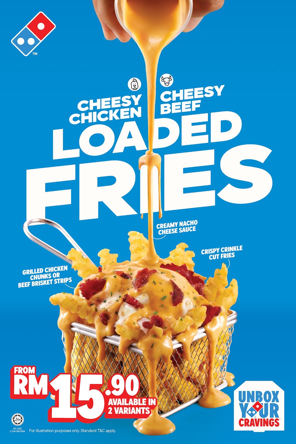 Image from: Domino’s Malaysia Brings Steak Cravings to Pizza with New Cheese & Steak Range