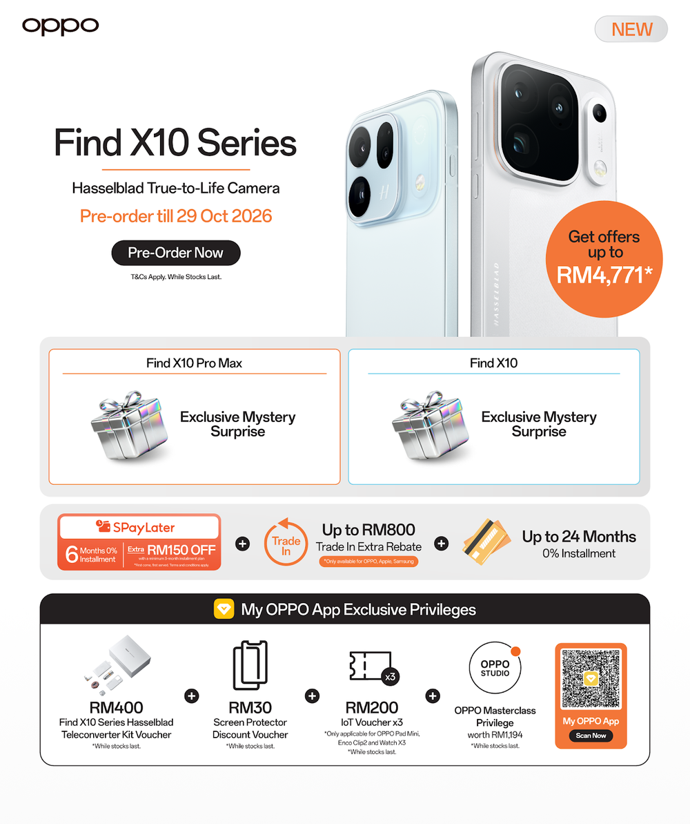 OPPO Find X10 Series promotional announcement