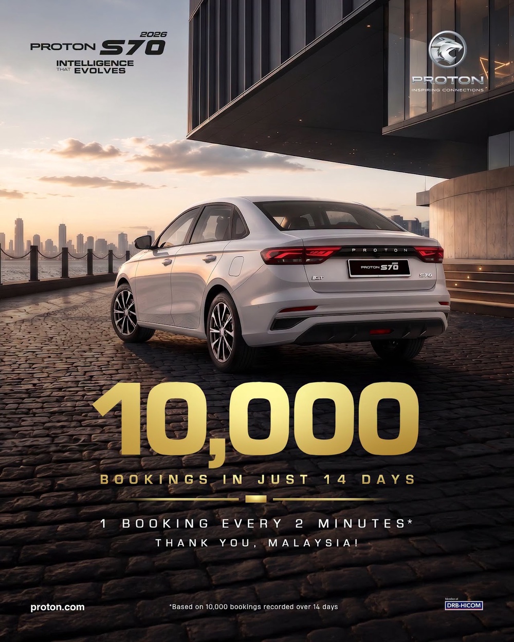 Image from: Proton S70 Lite和Prime已接获10,000张订单，9月22日晚上8点正式公布售价