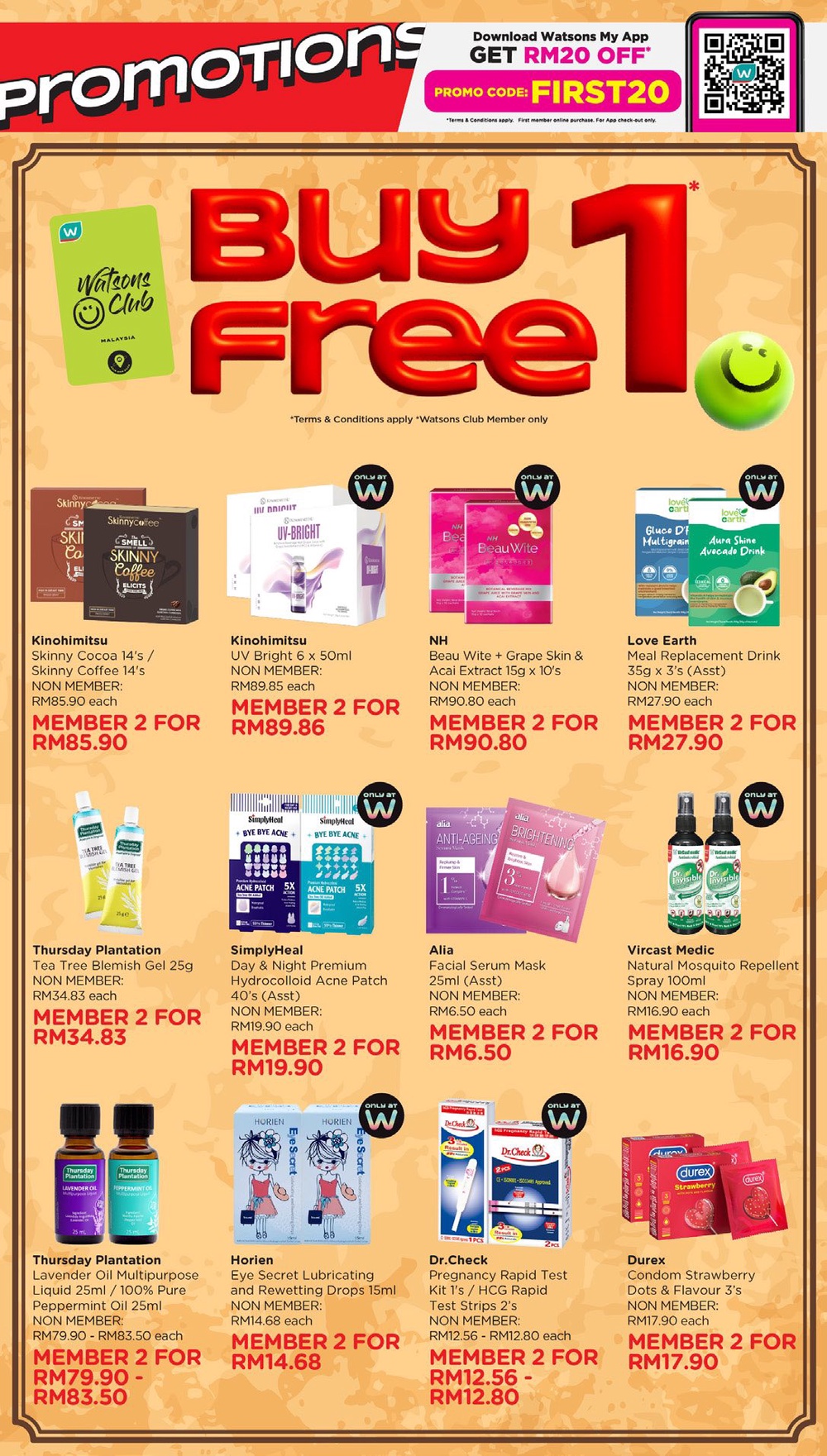 Image from: Watsons推出买一送一优惠，快来看看都有哪些商品参与促销
