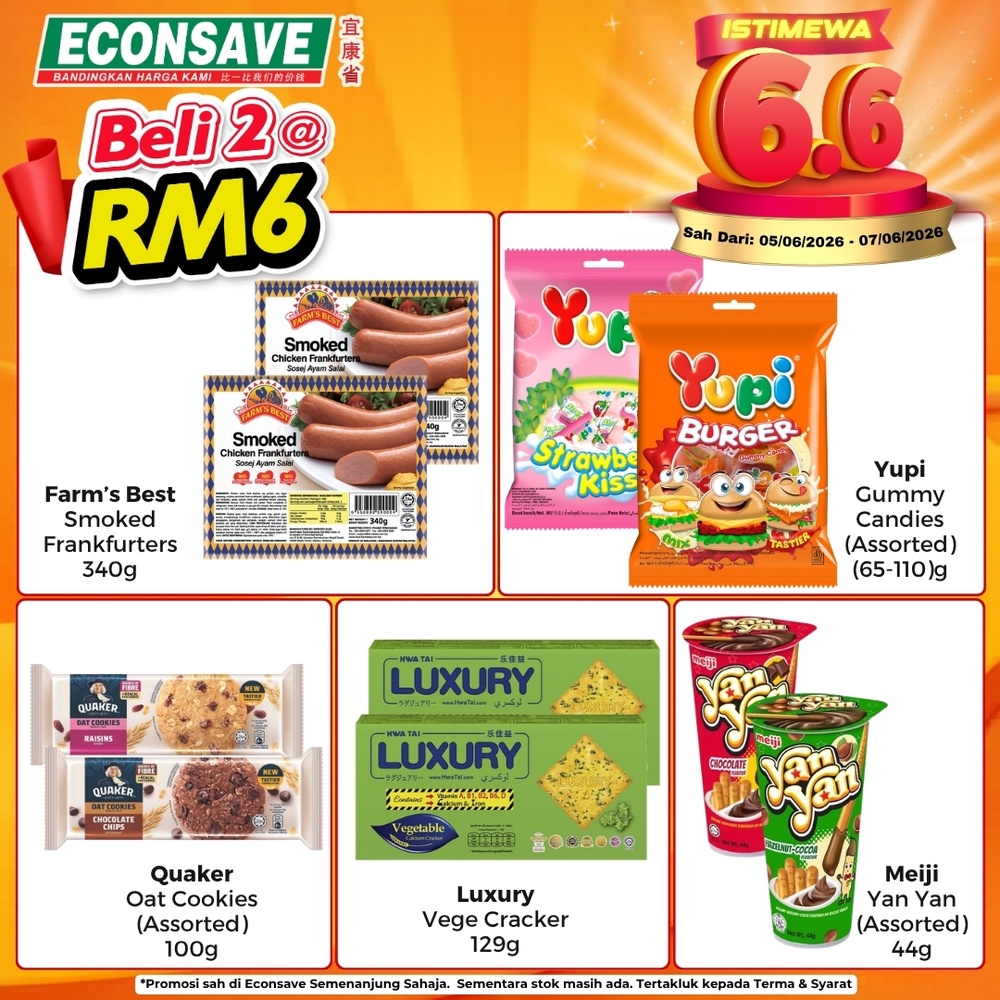 Image from: Econsave推出Buy 1 Free 1