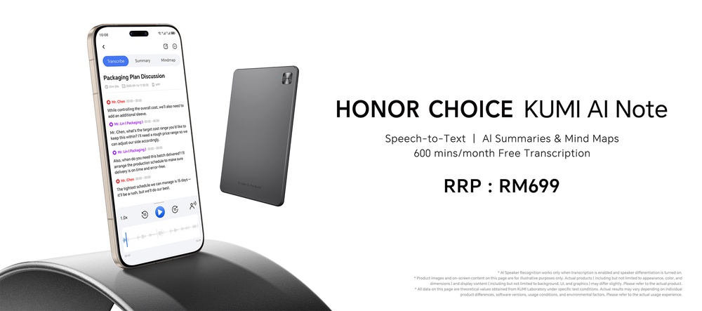 Image from: HONOR X9e Pro Launches from RM1,899 with New AIoT Lineup, Pre-Order to Get a Free Pad X7 Tablet
