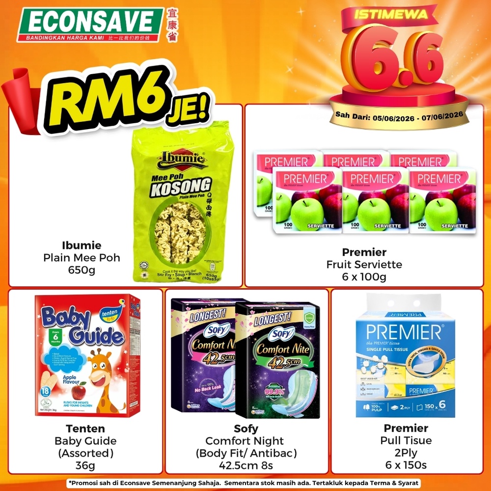 Image from: Econsave推出Buy 1 Free 1