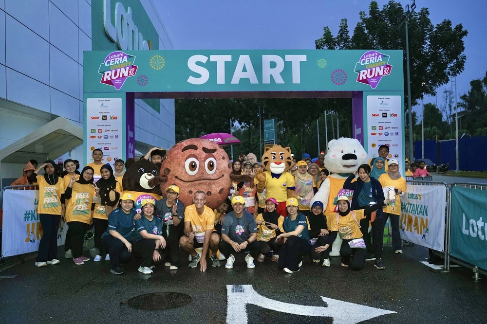 Image from: Fourth Edition of Lotus's Ceria Charity Run 2026 Raises Record RM 500,000, Advancing Goal to Empower 50,000 Students Nationwide with PINTAR