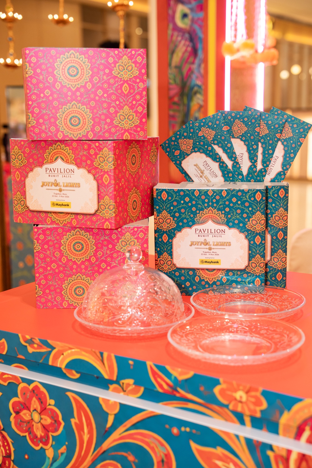 Gift redemption display for Pavilion Bukit Jalil Deepavali campaign