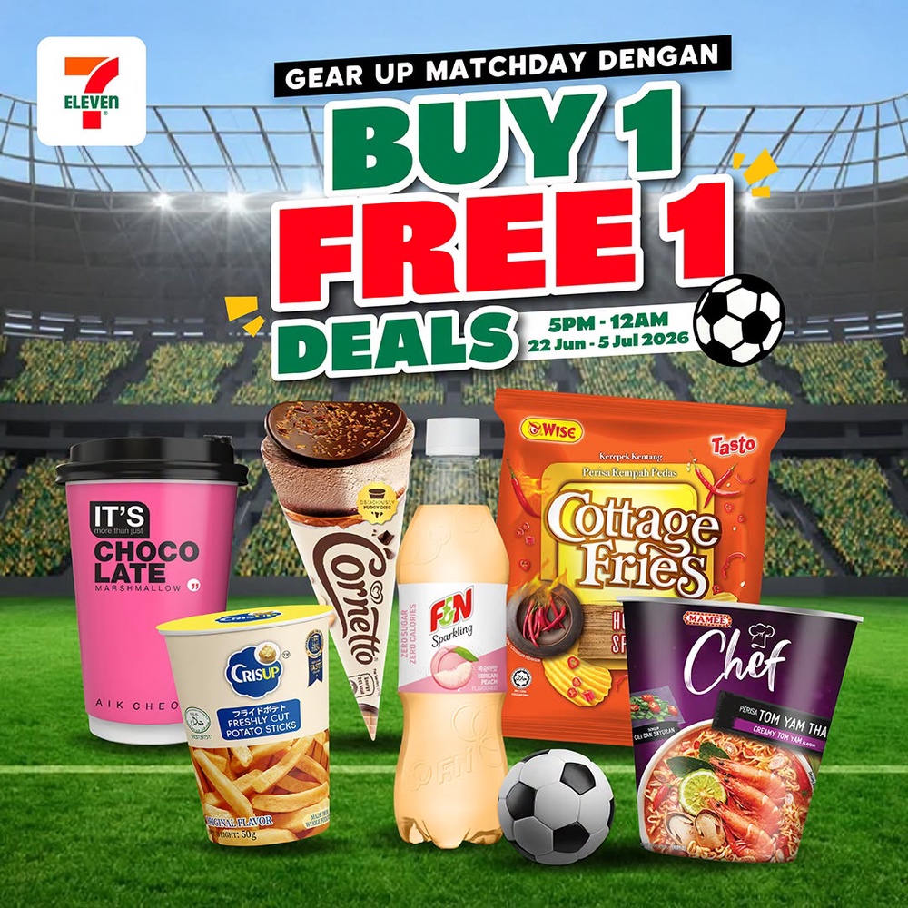 Image from: 7-Eleven推出Buy 1 Free 1