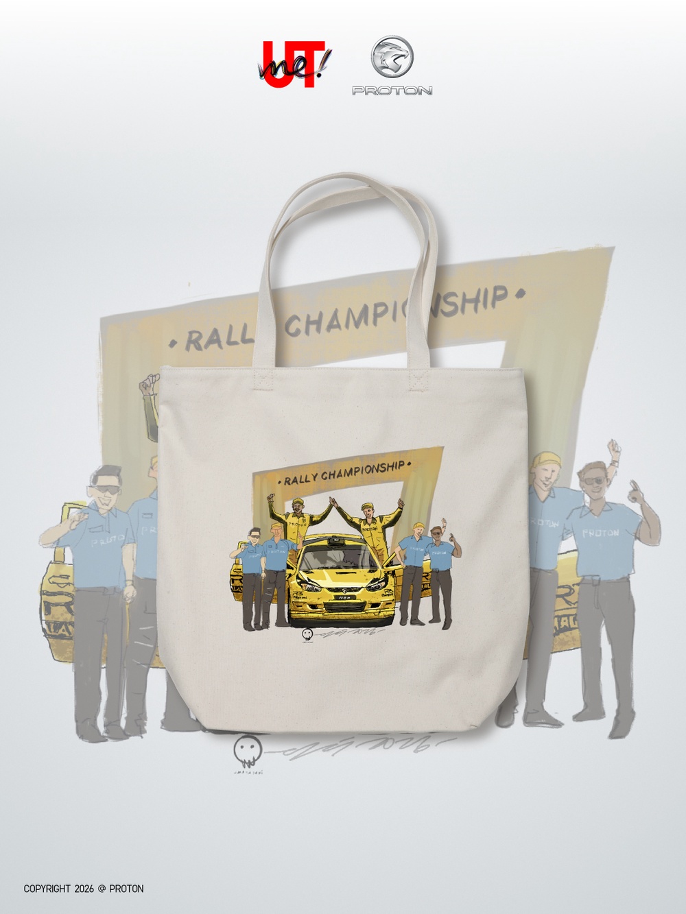 Image from: UNIQLO and PROTON Celebrate Malaysian Automotive Icons with Exclusive UTme! Collection
