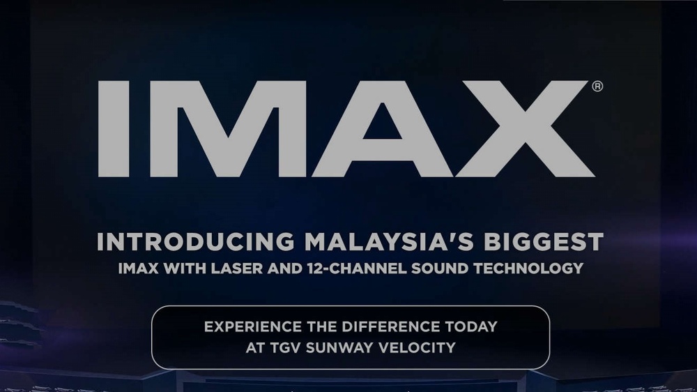 TGV Sunway Velocity kini miliki pawagam IMAX 12saluran audio terbesar