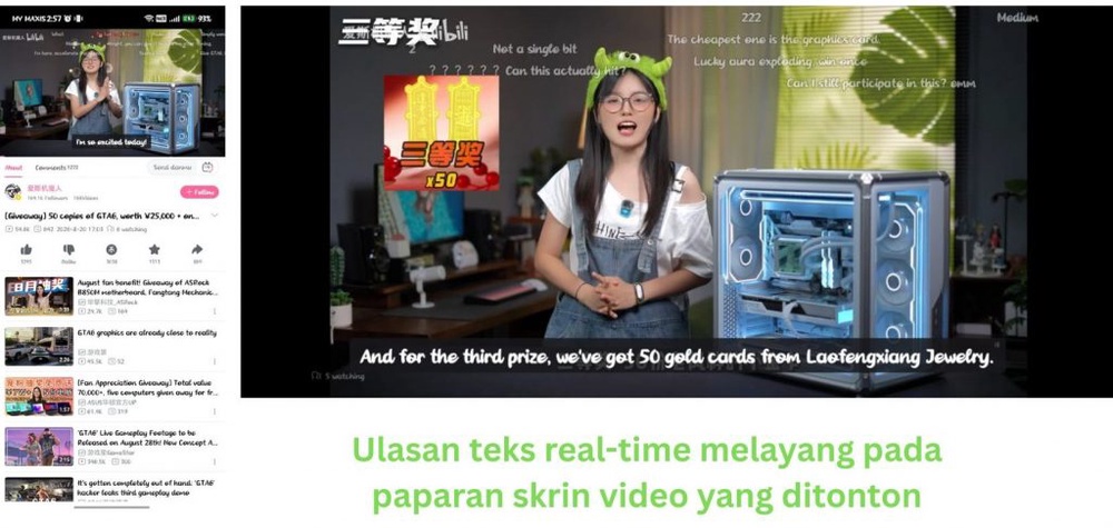 Image from: YouTube China: BiliBili bakal boleh muat turun di Apple App Store menjelang September