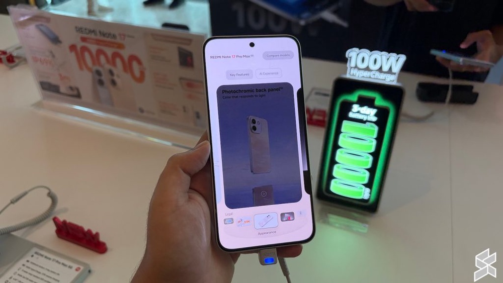 Image from: Redmi Note 17 Pro Max 5G & Pro 5G Malaysia: Bateri 10,000mAh, Snapdragon 6 Gen 5, dari RM1,299