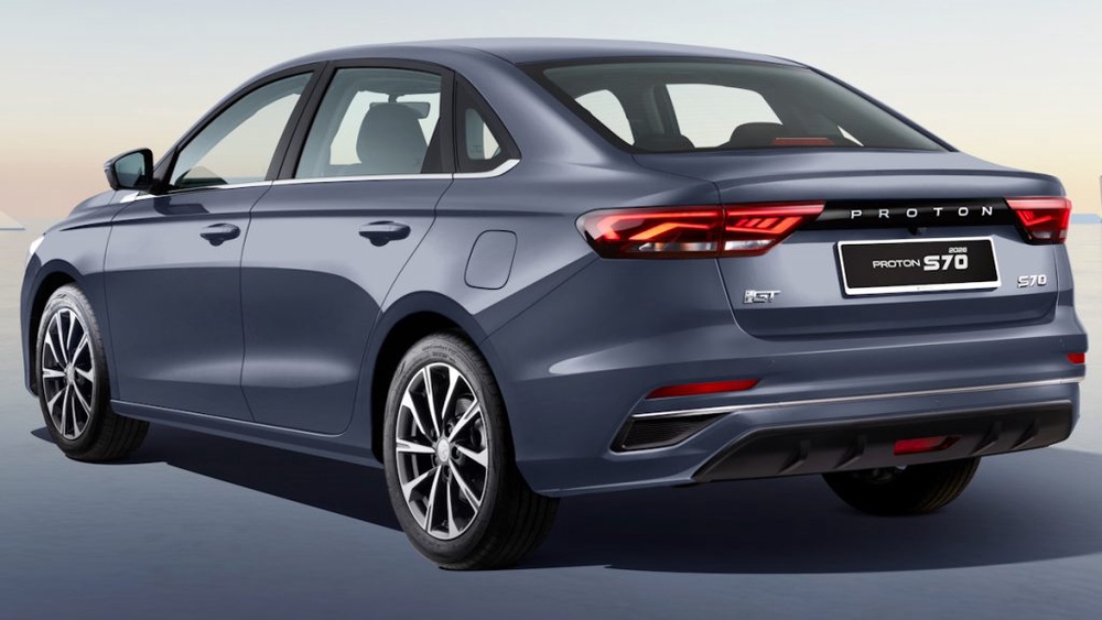 Image from: Proton S70 Lite & Prime dibuka untuk tempahan: Anggaran harga bawah RM60k, guna enjin 1.5L NA & CVT