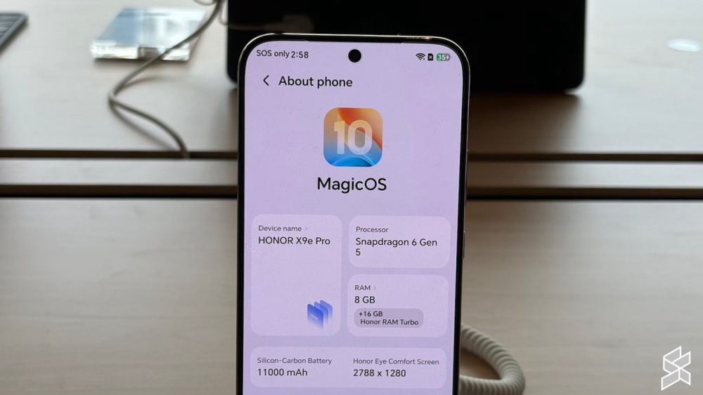 Image from: Honor X9e Pro 5G tiba di Malaysia dengan bateri 11,000mAh, harga dari RM1,899
