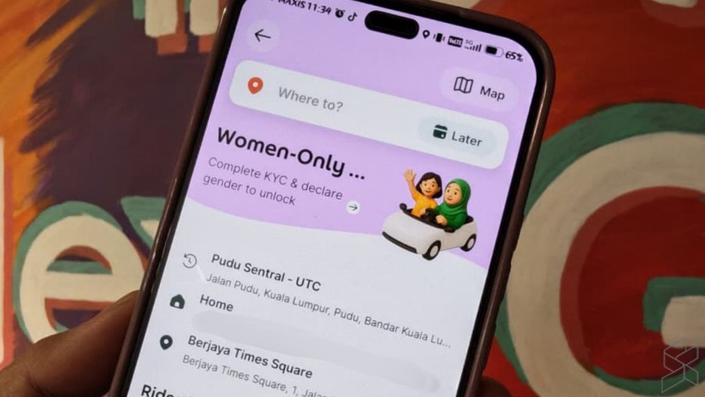 Image from: Anthony Loke gesa syarikat e-hailing tawar servis khusus penumpang wanita