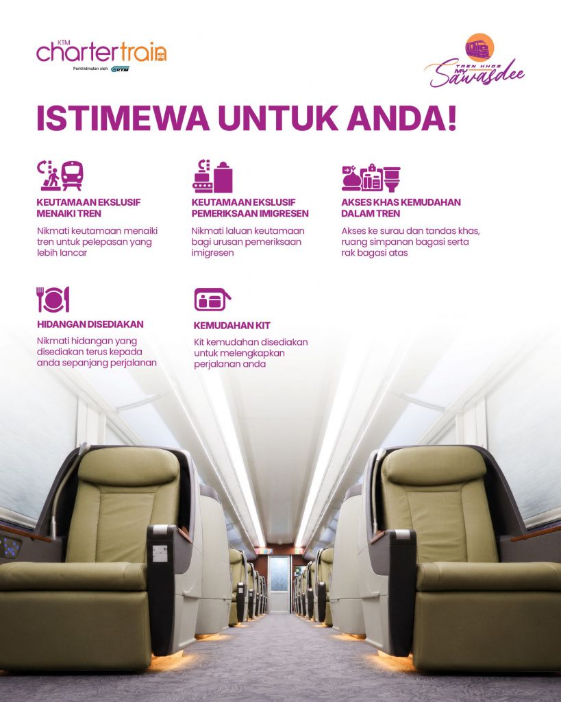 Image from: KTM tawar tambang sehala eksklusif RM375 ke Hat Yai dengan Mysawasdee!