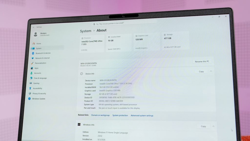 Image from: Sukar pilih laptop kerja yang tepat? MSI Modern 16S AI+ mungkin selesaikan dilema anda