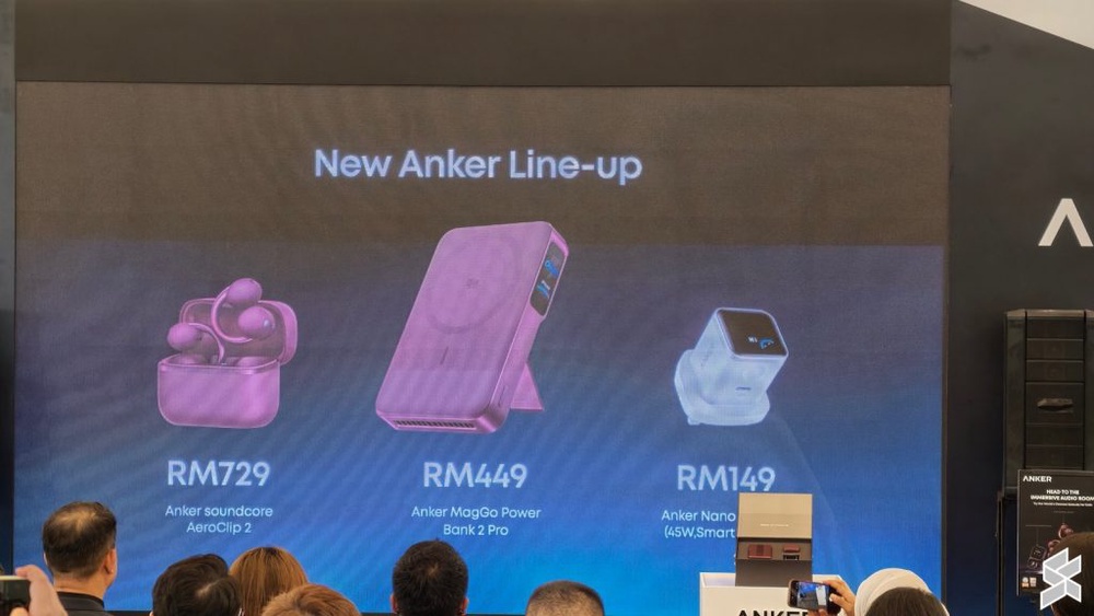 Image from: Anker lancar Powerbank MagGo 2 Pro, Nano Charger & Soundcore AeroClip 2 di Malaysia