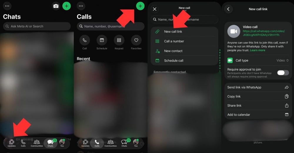 Image from: WhatsApp benarkan sesiapa sertai panggilan tanpa akaun menerusi Guest Calling