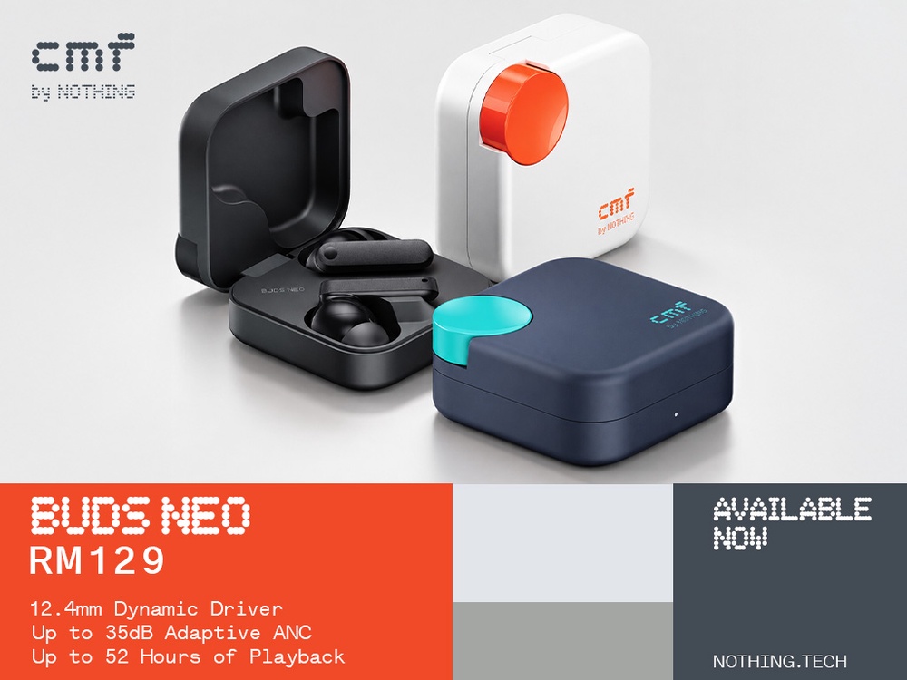 Image from: CMF Clip Pro dan CMF Buds Neo kini rasmi di Malaysia, harga bermula RM129