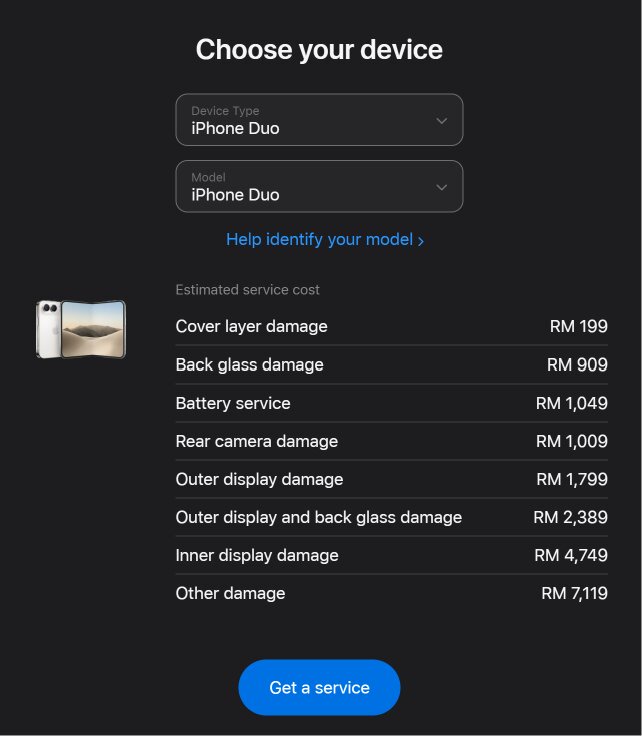 Image from: iPhone Duo kini rasmi di Malaysia, barisan di Apple Store TRX jauh lebih lengang