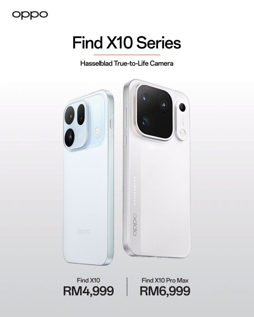 Image from: Siri Oppo Find X10 Malaysia: Trikamera 200MP Hasselblad, bateri 8,000mAh dari RM4,599