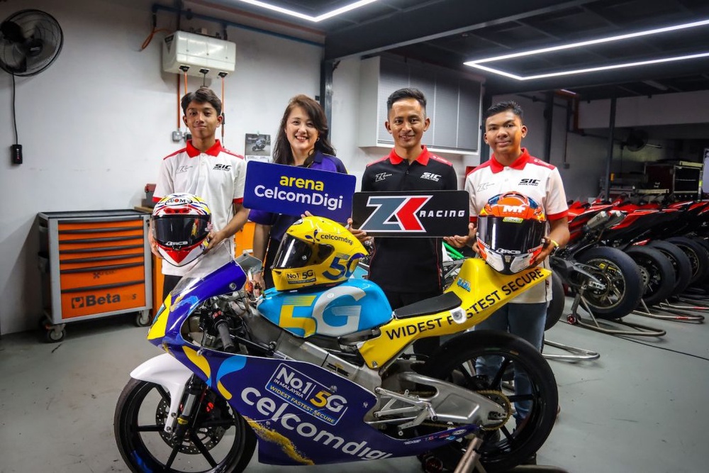 Image from: CelcomDigi dan ZK Racing Team bekerjasama lahirkan generasi baharu pelumba Malaysia