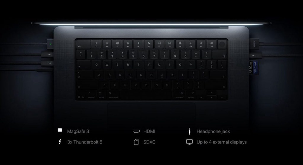 Image from: MacBook Pro kini ada skrin sentuh OLED & Dynamic Island, harga di Malaysia bermula RM11,999