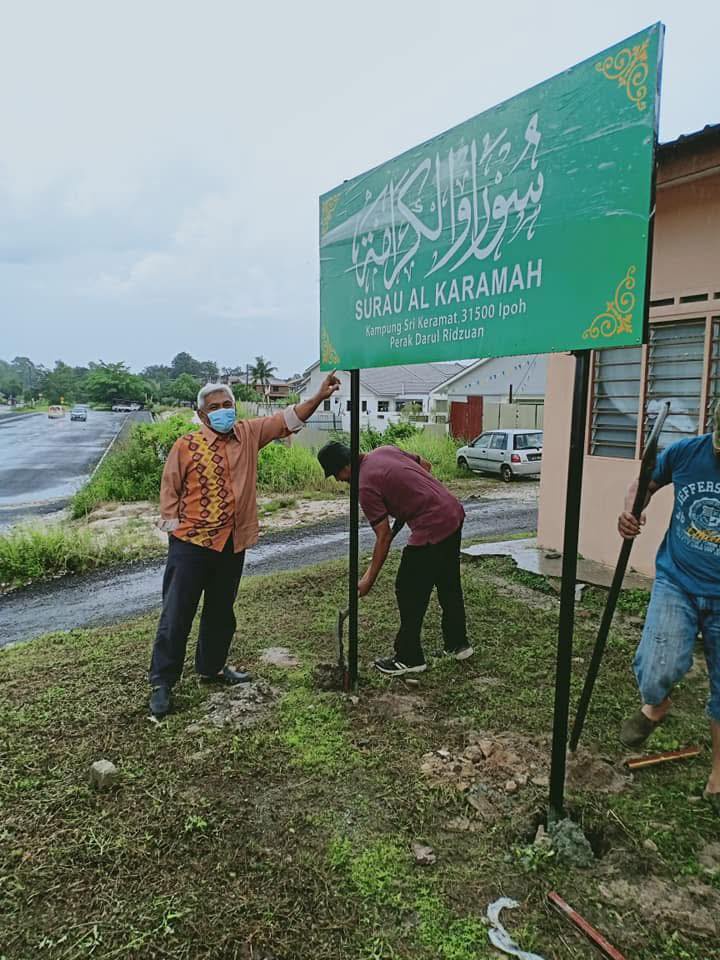 Image from: Proses Roboh Surau al-Karamah Berjalan Lancar, Operasi Terkawal Tanpa Gangguan