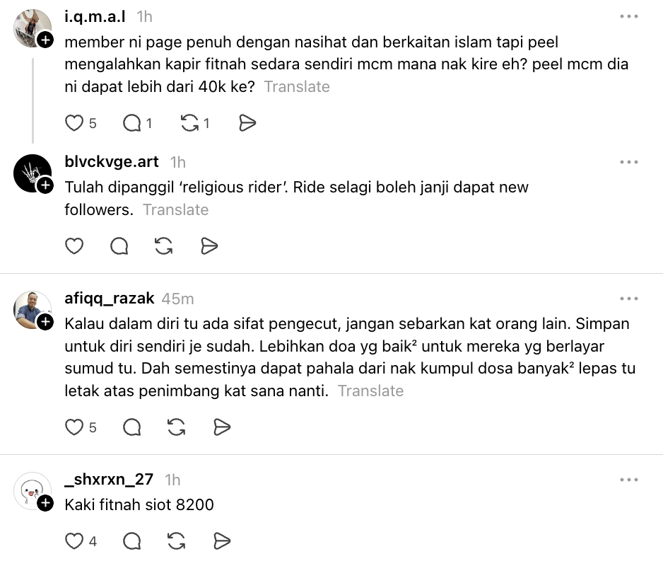 Image from: Individu Tuduh Peserta Sumud Dibayar RM40,000, Ahmad Faezal Gesa Kemuka Bukti