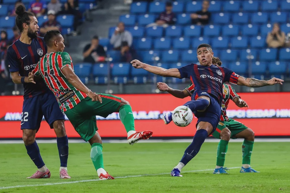 Image from: JDT Pecah Rekod Liga Super, Pesta Gol 14-1 Ke Atas Kelantan TRW