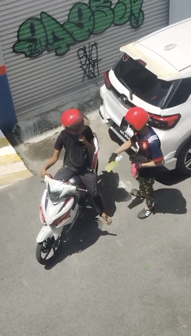 Image from: Video Tular Suami Isteri Bertengkar, Polis Sahkan Tiada Unsur Fizikal