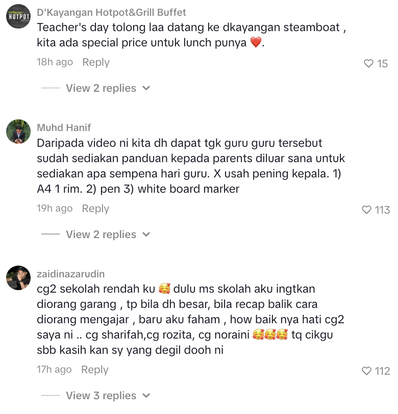 Image from: PM Anwar Respon! Ramai Terhibur, Cikgu-Cikgu Tayang Wajah Garang Ucap Selamat Hari Guru