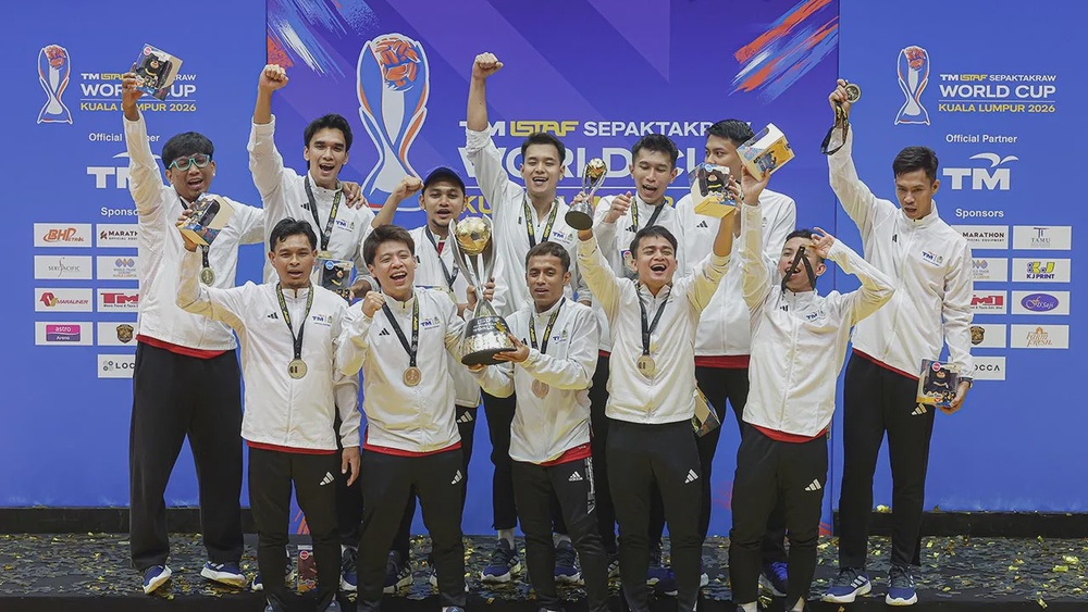 Image from: Piala Dunia Sepak Takraw: Thailand Tarik Diri, Ahmad Jais Akui Tak Puas Hati Malaysia Menang Percuma