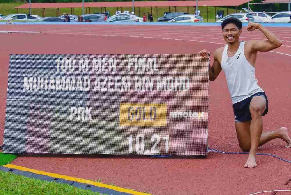 Image from: Badan Penat Bukan Penghalang! Azeem Fahmi Kekal Status Raja Pecut Malaysia